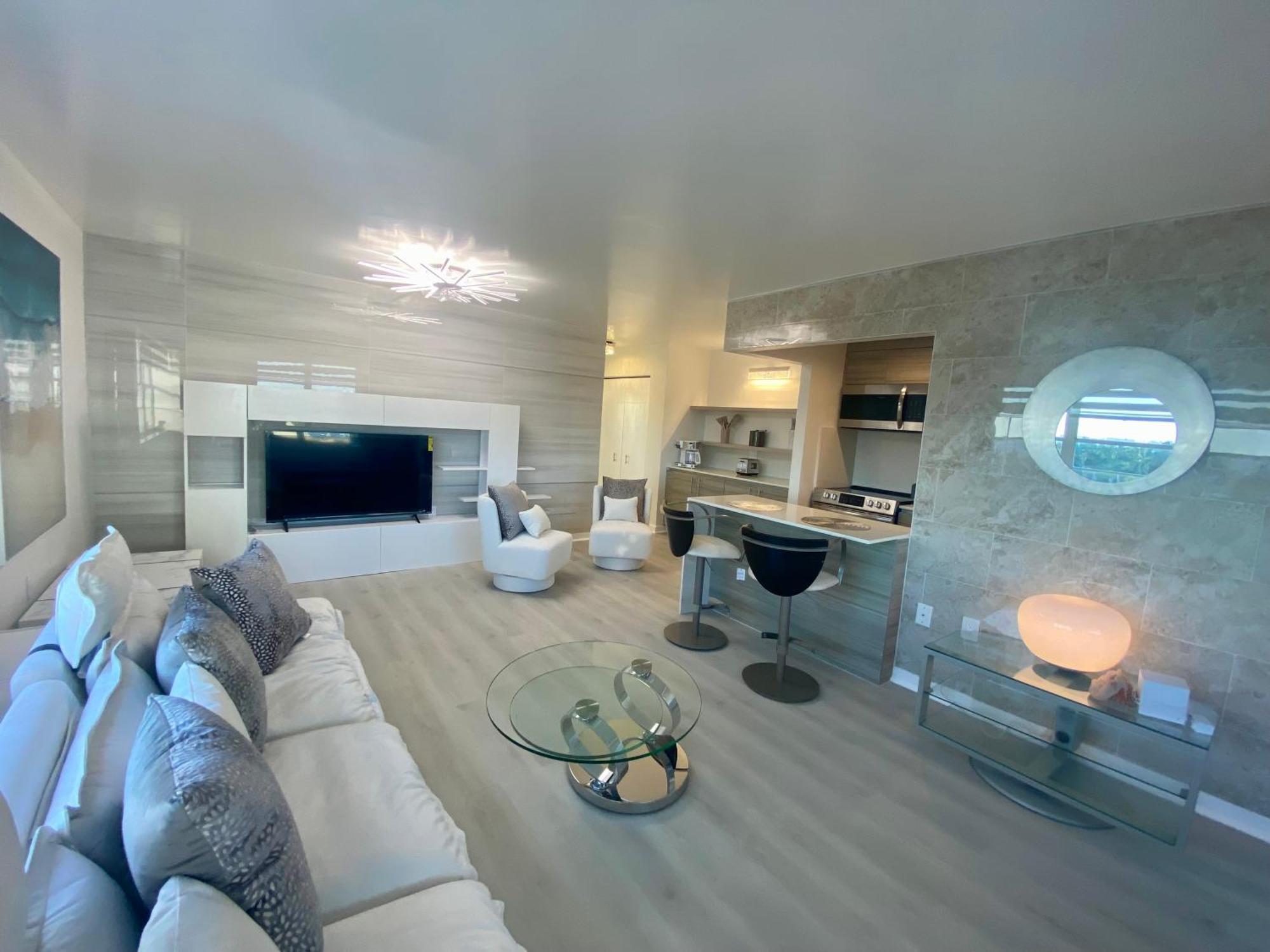 Panoramic Luxurious Waterfront One Bedroom Apartment With Miami Skyline View Free Parking 5Min Drive To Маями Бийч Екстериор снимка