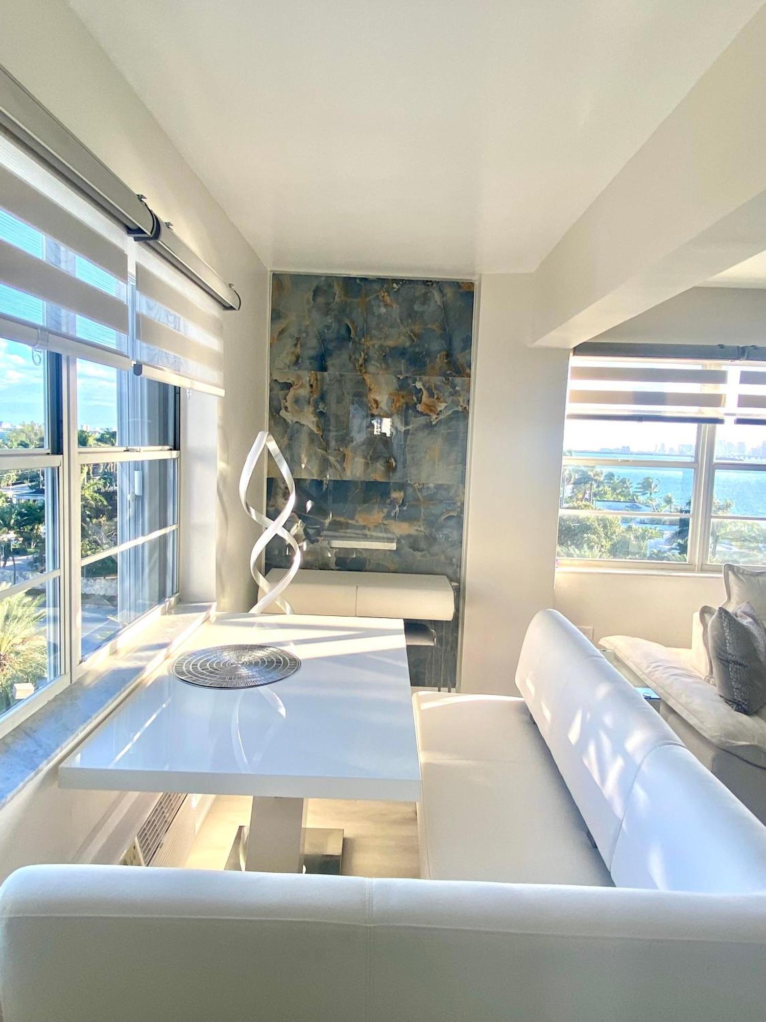 Panoramic Luxurious Waterfront One Bedroom Apartment With Miami Skyline View Free Parking 5Min Drive To Маями Бийч Екстериор снимка