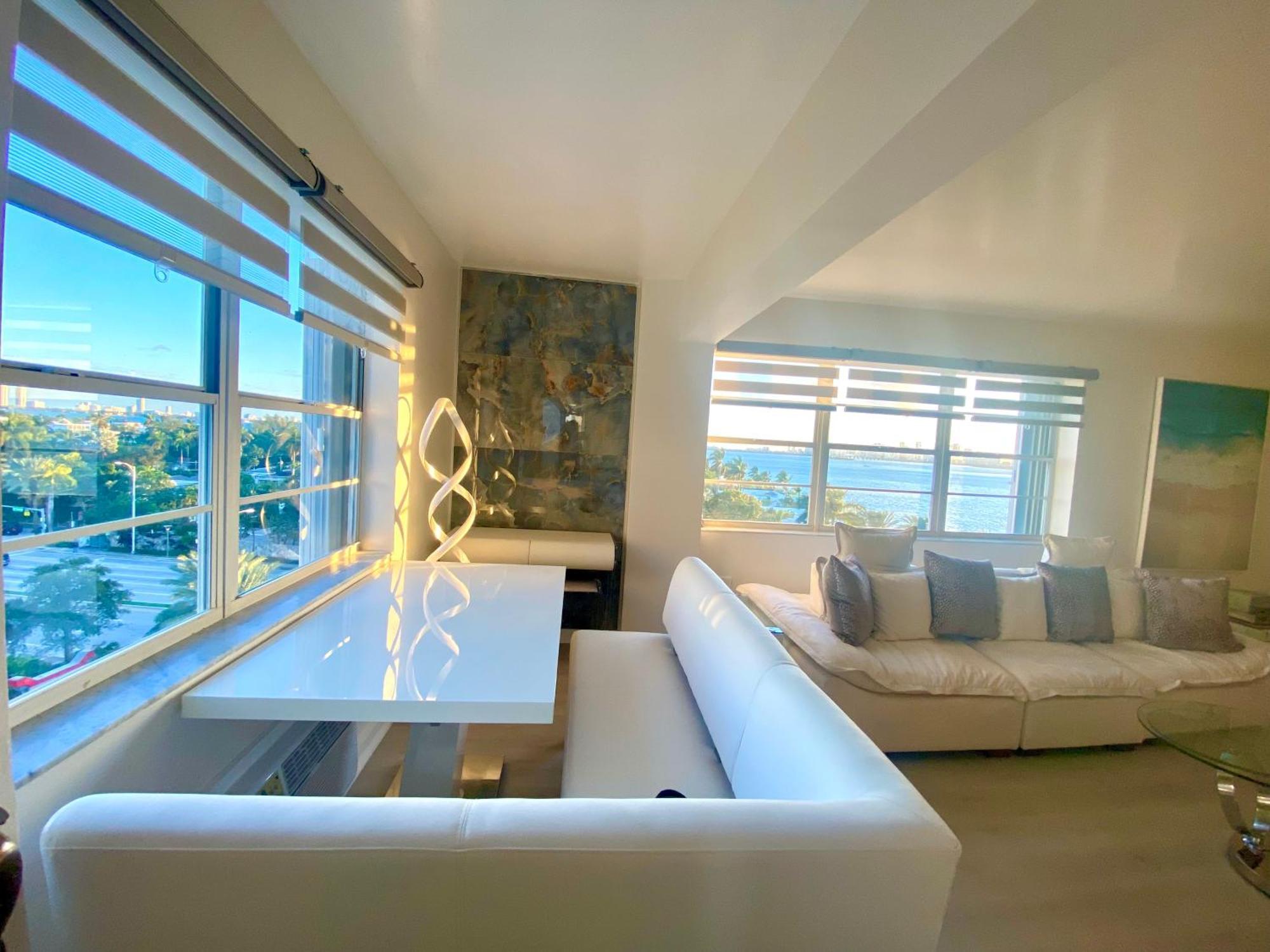 Panoramic Luxurious Waterfront One Bedroom Apartment With Miami Skyline View Free Parking 5Min Drive To Маями Бийч Екстериор снимка